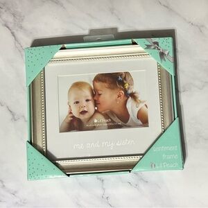 New “Me and My Sister” 4x6 Frame
